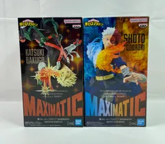 A1837・僕のヒーローアカデミア ヒロアカ MAXIMATIC 爆豪勝己 轟焦凍 ２体セット 未開封