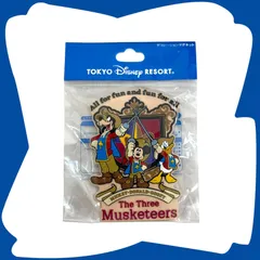 ディズニー ミッキー、ドナルド、グーフィーの三銃士【デコレーションマグネット】東京ディズニーリゾート TDR