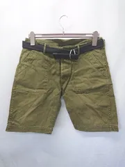◇ ◎ ⊂ DANTON ダントン コットン100％ ハーフ パンツ サイズ40 カーキ レディース E  【1506250006797】のサムネイル