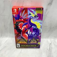 【開封済・未使用品】Pokemon Scarlet/Pokemon Violet Double Pack (輸入版 北米) - Switch