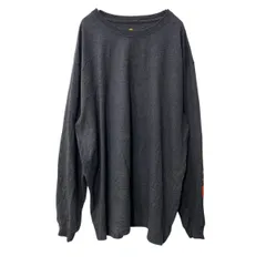 Carhartt 長袖 プリントTシャツ 2XL グレー プルオーバー カーハート オリジナルフィット ロンT 古着卸 アメリカ仕入 a706-5439