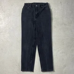 90年代 USA製  Levi's リーバイス 550 ブラックデニムパンツ レディース W28相当 【SS2506】