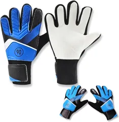 Neutral Zenith キーパーグローブ ジュニア 子供用 キッズ サッカー トレーニング 5号 6号 7号 3サイズ(ブルー,  6号(16-17cm))