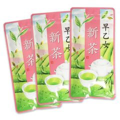 新茶 早乙女A 70g 3本セット　お茶
