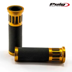 Puig 5879O HI-TECH RADIKAL GRIPS [GOLD] 119mm 汎用 プーチ ラディカル グリップ ハンドルバーエンド
