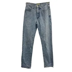 GUESS デニムパンツ W28 ライトブルー ゲス ジップアップ 90s USA製 ジーンズ カジュアル 古着卸 アメリカ仕入 2506-860のサムネイル