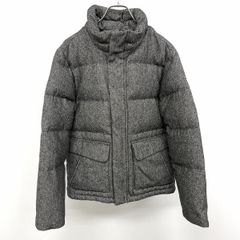 AKM エーケーエム 日本製 ファー付き カシミヤツイードダウン 