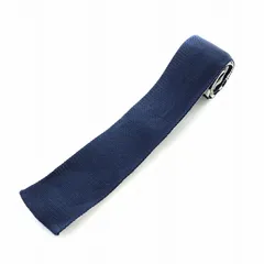 トムブラウン THOM BROWNE ニットタイ ネクタイ スクエアタイ トリコロール ストライプ イタリア製 絹 シルク 紺 ネイビー ■GY99 /MQのサムネイル