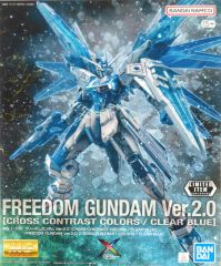 [중고] 프라모델 1/100 MG ZGMF-X10A 프리덤 건담 Ver.2.0(CROSS CONTRAST COLORS/CLEAR BLUE) [기동전사 건담 SEED] 이벤트 한정품
