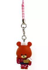 [중고] 열쇠 고리 루루 둘이서 온천 마스코트 네츠케 [힘내라! 루루로로 TINY TWIN BEARS] 온천지 한정