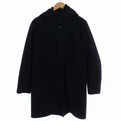 B&Y ユナイテッドアローズ BEAUTY&YOUTH ビューティー&ユース テックメルトン 3WAY コート ロング フード 中綿ライナー付き M 紺 ネイビー 1225-120-8356 /BM