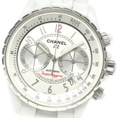 シャネル CHANEL H3410 J12 スーパーレッジェーラ クロノグラフ 自動巻き メンズ良品_385218