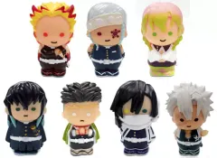 【中古】トレーディングフィギュア 全7種セット 「鬼滅の刃 とれーでぃんぐゆびにんぎょう弐」全集中展限定