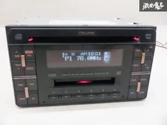 美品イクリプス 2DIN CD MD デッキ C3302CMT BK
