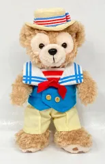 東京ディズニーシー ぬいぐるみバッジ HELLO FROM CAPE COD 第二弾 ダッフィー(カンカン帽)/アーリーサマー 2010
