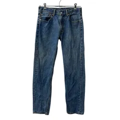 Levi's 505 デニムパンツ W32 インディゴブルー リーバイス ジップアップ ストレート ジーンズ 2509-777