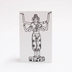 阿修羅像　仏像はんこ