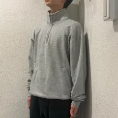 Champion チャンピオン ハーフジップスウェット 裏起毛　SIZE M【表参道t】