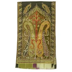 ETRO エトロ スカーフ ストール ショール アクセサリー 小物 ペイズリー柄 総柄 ブラウン系 マルチカラー