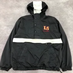 Holloway ホロウェイ アウター ジャケット ナイロンジャケット ハーフジップ フード付き 刺繍 古着 USED ヴィンテージ VINTAGE