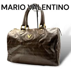 【極美品】マリオヴァレンチノ　ハンドバッグ　ボストンバッグ　レザー ブラック マリオヴァレンチノValentino 黒 レザー ボストンバッグ