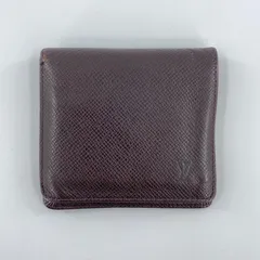 【中古】LOUIS VUITTON ポルトビエ 3 カルト クレディ 二つ折り財布 M30488 タイガ ブラウン ルイ・ヴィトン[10]