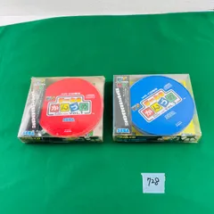 ◇728【2枚セット／動作OK】セガ メガCD専用 ゲームのかんづめ Vol.1 Vol.2 セット SEGA GAMES CAN MEGA-CD 取扱説明書 缶ケース G-6032 G-6033
