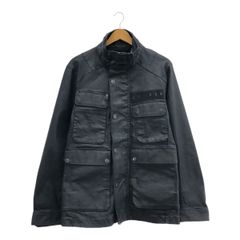 G-star raw オイル加工調 ブラックジャケット - メルカリ