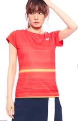 YONEX ヨネックス  レディース ゲームシャツ ユニフォーム  XO 赤