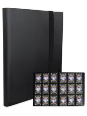【特価セール】MONO ZACK カードファイル トレカ バインダー 360枚収納 カードケース ファイル スリーブ対応 (黒)