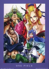 【中古】雑貨 百獣海賊団 アートプレート -討ち入りバトル- 「一番くじ ワンピース 覇王ノ兆 with ONE PIECE TREASURE CRUISE」 H賞