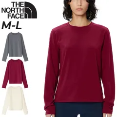 ノースフェイス 長袖シャツ Tシャツ レディース THE NORTH FACE アウトドア アウトドアウェア 抗菌防臭 クルーネック カットソー トップス レディースウェア インナー 登山 トレッキング 吸汗速乾 UVカット 生成り 灰色 オフホワイト グレー