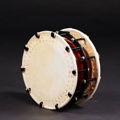 さんさ太鼓 48センチ バチ、帯、金具、ケース付き - メルカリ