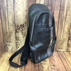 DIESEL ディーゼル ショルダー ボディバッグ レザー 革 ブラック【7101-004】