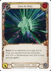 【中古】Flesh and Blood 1HP212[C]：Zero to Sixty (2)