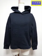 MUJI 無印良品 レディース スウェット プルパーカー M ブラック 中古B+ 【送料無料】 A-8722【質屋出品】