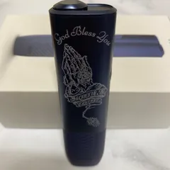 祈り手 デザイン レーザー加工 iQOS ILUMA i ONE アイコス イルマ i  ワン ブラック 黒 聖書 ロザリオ 新型 新品 未使用 送料無料 オリジナル カスタム お洒落 おしゃれ オシャレ かっこいい カッコいい