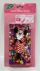 東京ディズニーリゾート スマートフォンケース Imagining the Magic/蜷川実花 ミニー(実写/花柄)/TDR35周年 Happiest Celebration! 35周年