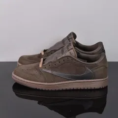 Nike travis scott x jordan air jordan 1 low OG “velvet brown｜本日限定特価｜新品未使用のサムネイル