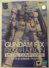 BANDAI SPIRITS GUNDAM FIX FIGURATION METAL COMPOSITE 기동전사 건담 RX-78-02 건담(40주년 기념 Ver.) #1017