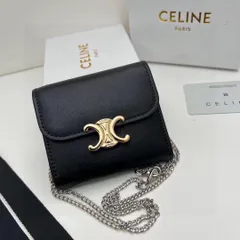 2023年最新】celine セリーヌ 三つ折り財布の人気アイテム - メルカリ