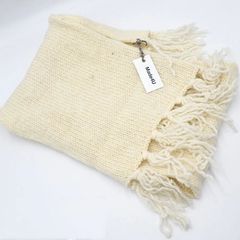 メイドフォー・ユー made4u マフラー ウールマフラー mer0162 オフホワイト 白