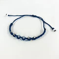 【ハンドメイド】マクラメ ブレスレット レディース Dのサムネイル