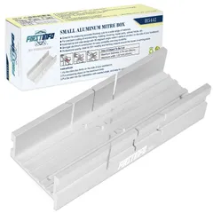【数量限定】良匠 FIRSTINFO TOOLS アルミ製 小型マイターボックス 鋸切断ガイド 45度 90度 135度 (40x20mm)
