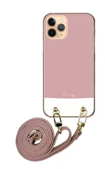 Galaxy S21 5G SC-51B SCG09 ギャラクシーS21 スマホケース スマホショルダー バイカラー シンプル かわいい ブルー レザーベルト ストラップ 調節可能 130cm  カラー04