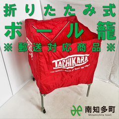 折りたたみ式ボールカゴ　キャリーケース（郵送対応）
