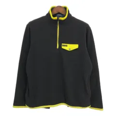 Polo by Ralph Lauren ポロ ラルフローレン ハーフジップ フリースジャケット ブラック (メンズ L) 中古 古着 S1575