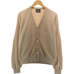 古着 60~70年代 スポーツウェア SPORTSWEAR アクリルニットカーディガン メンズM相当 ヴィンテージ/eaa543990