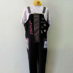 パンディエスタ　サロペット　黒　　XXL　　PANDIESTA overalls