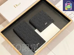 Diorウォレット/財布、クレジットカードスロットと収納紙幣、両用パスケース財布[本日特価|新品未使用品]